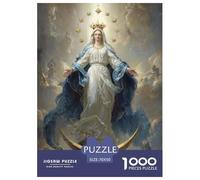 Holy Mother Puzzle 1000 Pezzi Grandi Dimensioni Per Adulti E Bambini Idea Regalo Divine Immagine Dipinta, Intrattenimento Creativo Per Adulti E Bambini A Partire Da 12 Anni70x50cm/1000pcs