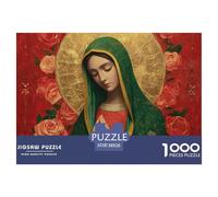 Holy Mother Puzzle 1000 Pezzi Per Adulti Idea Regalo Uomo E Donna Divine Immagine Dipinta, Intrattenimento Creativo Per Adulti E Bambini A Partire Da 12 Anni38x26cm/1000pcs