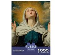 Holy Mother Puzzle 1000 Pezzi Per Adulti Idea Regalo Uomo E Donna Divine Puzzle Per Gioco Familiare Per Adulti E Bambini A Partire Da 12 Anni70x50cm/1000pcs