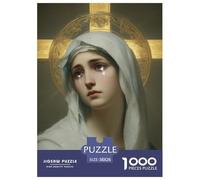 Holy Mother Puzzle 1000 Pezzi Per Adulti Regalo Per Amore E Amico Divine Immagine Dipinta, Intrattenimento Creativo Per Adulti E Bambini A Partire Da 12 Anni38x26cm/1000pcs