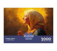 Holy Mother Puzzle 1000 Pezzi Regalo Per Adulti E Bambini Da 14 Anni E Più Divine Immagine Dipinta, Intrattenimento Creativo Per Adulti E Bambini A Partire Da 12 Anni70x50cm/1000pcs