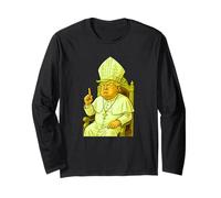 Holy Politics - Surreale Satira Design con un tocco comico Maglia a Manica