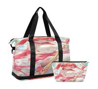 Holy Sexy Anime Ragazza Pieghevole Viaggio Duffel Borse Viaggio Pernottamento Carry on Bag con Toiletry Bag per Viaggio