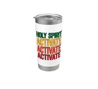 Holy Spirit Activate Bicchiere termico in acciaio inox doppia parete