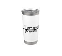 Holy Spirit Activate Bicchiere termico in acciaio inox doppia parete