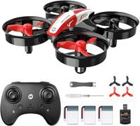 Holy Stone HS210 Mini Drone RC Quadcopter Drone per Bambini e Principianti RC Elicottero Aereo con Libreria Automatica, Flip 3D, Modalità Senza Testa e Batterie Extra Giocattoli per Ragazzi e Ragazze