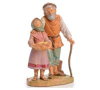 Holyart Abigail e Peter 12 cm Fontanini Edizione Limitata Anno 1994