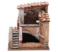 Holyart Ambientazioni, botteghe, case, pozzi: Negozio delle stoffe per presepe cm 10