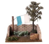 Holyart Ambientazioni orto e Panni stesi presepe 10 cm 20x20x15cm