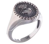 Holyart Anello Amen Sacro Cuore Argento 925, 22 mm (0.87 INC.) - EU/IT 29
