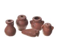 Holyart Anfore assortite presepe 5 pz terracotta
