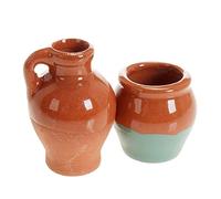 Holyart Anfore terracotta smaltate 2pz diam 2,5 cm