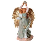 Holyart Angelo con Stelle Fontanini presepe 12 cm Dipinto a Mano PVC