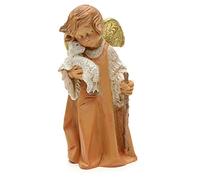 Holyart Angioletto con pecorella cm 19 Fontanini