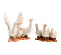 Holyart Animali presepe: Set oche 2pz 6 cm per presepe 12 cm