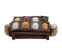 Holyart Bancarella delle spezie presepe 10 cm 5x12x5 cm