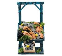 Holyart Banco pescivendolo per presepe Napoletano di 6-8 cm