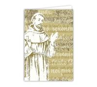 Holyart Biglietto augurale San Francesco d'Assisi
