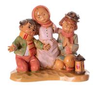 Holyart Bimbi con lanterna statuina Fontanini presepe 12 cm