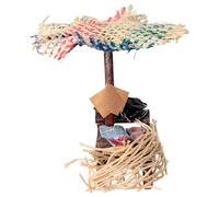 Holyart Bottega presepe Ombrello Pesce cozze presepe 12 cm 16x10x12