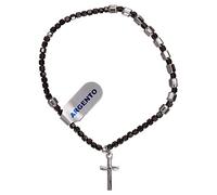 Holyart Bracciale Rosario Elastico Argento 925