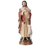 Holyart Buon Pastore Gesù con Agnello Statua Resina 30 cm