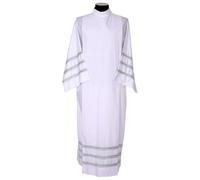 Holyart Camice Tre Giri gigliuccio Grigio Chiaro, 140 cm (55 INC.)