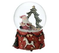 Holyart Carillon Globo Babbo Natale e Albero 15 cm