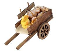 Holyart Carretto in Legno Pane cm 8x10x5 cm presepe 8-10 cm