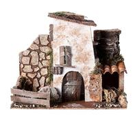 Holyart Casolare con recinto classico presepi 6 cm 20x30x15