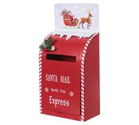 Holyart Cassette postali di Babbo Natale: Cassetta postale da tavolo Babbo Natale 40x20x10 cm