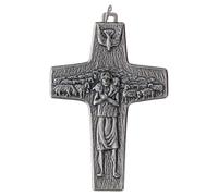 Holyart Ciondoli con croce: Croce buon pastore 10x7 cm zama