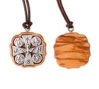 Holyart Ciondoli con croce: Medaglia Croce e Spirito Santo