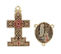 Holyart Croce Crociera Madonna Lourdes Rosario Fai da Te