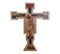 Holyart Croce Giotto 40x30 cm Stampa su Legno