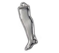 Holyart Ex Voto: Ex voto gamba argento 925 o metallo 16 cm, Argento