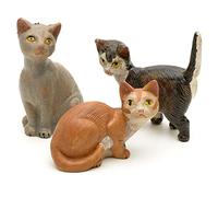 Holyart Famiglia di Gatti per Presepe Fontanini di Altezza Media 19 cm