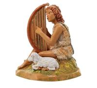 Holyart Fauno Azarel con Lira per presepi 12 cm Fontanini