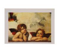 Holyart Gli Angeli di Raffaello Stampa su Tela Bottega Tifernate 25x35 cm