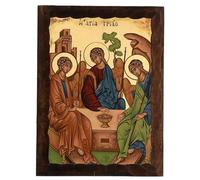 Holyart Icona SS. Trinità di Rublev, 20 x 26 cm (7.88 x 10.24 INC.)