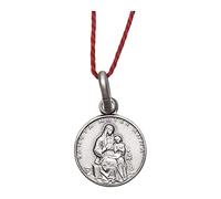 Holyart Medaglia Sant'Anna Argento 925 rodiata 10 mm