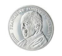 Holyart Moneta 34 mm Madonna di Loreto e Papa Francesco