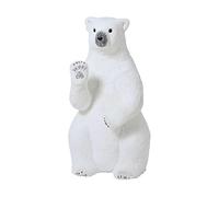Holyart Orso Polare in Piedi Glitter addobbo Natale 71x58x103 cm