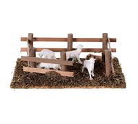 Holyart Pecore nel recinto presepe Fai da Te 10 cm