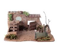 Holyart Pollaio scena presepe 12x25x20 cm figure 14-16 cm