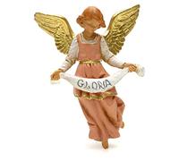 Holyart Presepe Fontanini: Angelo Gloria 12 cm rosa Fontanini