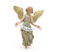 Holyart Presepe Fontanini: Angelo Gloria 12 cm verde Fontanini