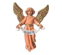 Holyart Presepe Fontanini: Angelo gloria 9,5 cm Fontanini rosa