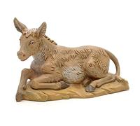 Holyart Presepe Fontanini: Asinello seduto 12 cm Fontanini