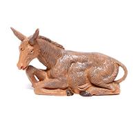 Holyart Presepe Fontanini: Asino seduto Fontanini presepe 10 cm
